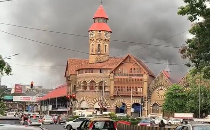 fire at iconic crawford market