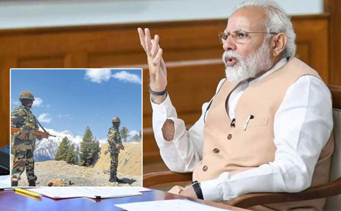 india china face off pm meets defence chiefs