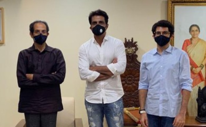 sonu sood meets uddhav thackeray