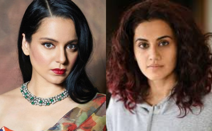 Kangana Ranaut and Taapsee Pannu
