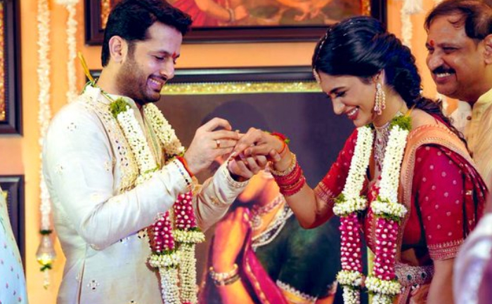 Nithiin and Shalini