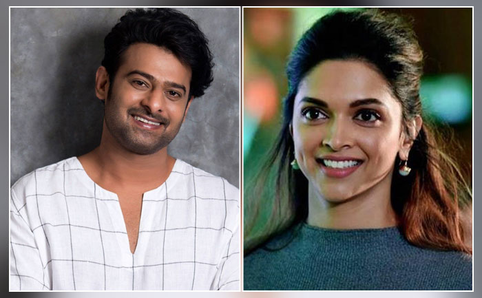 Prabhas and Deepika Padukone