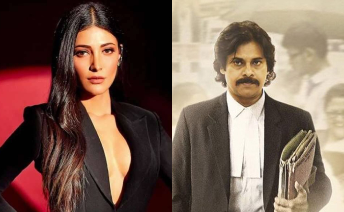 Shruti Haasan, Pawan Kalyan-Vakeel Saab