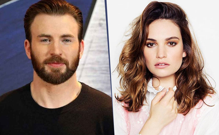 Chris Evans Sparks Dating Rumors With Lily James