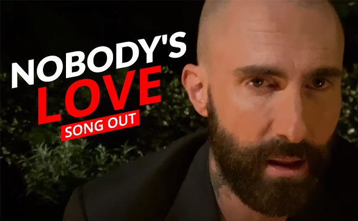 maroon 5 nobodys love song out