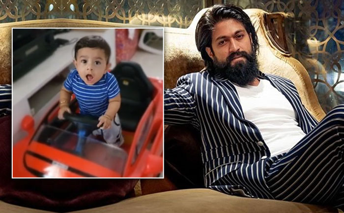 yash shares son dancing video