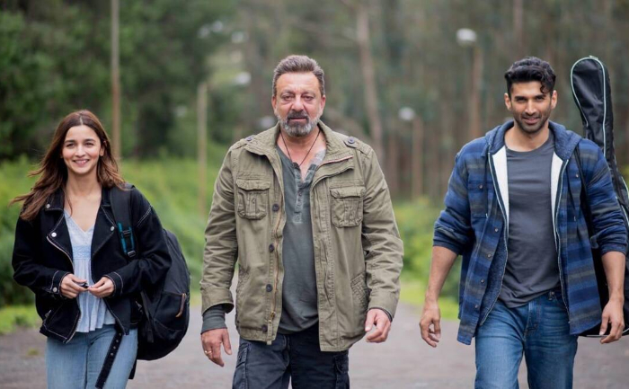 Alia Bhatt, Sanjay Dutt and Aditya Roy Kapur