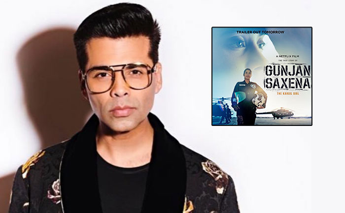 Karan Johar-Janhvi Kapoor Gunjan Saxena