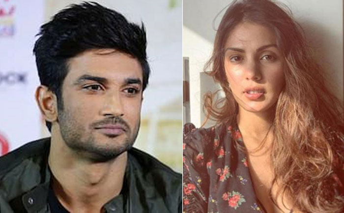 Rhea Chakraborty and Sushant Singh Rajput