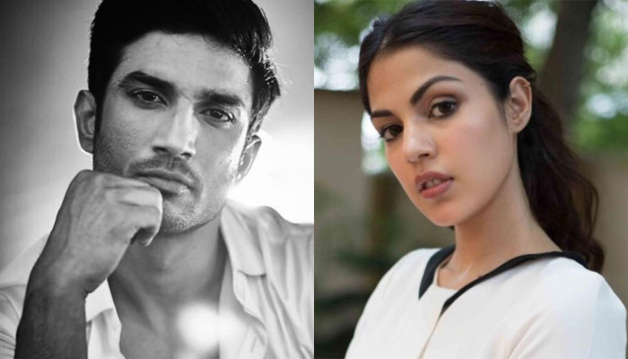 Sushant Singh Rajput and Rhea Chakraborty Ankit Chakraborty