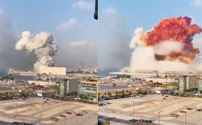 explosion lebanon capital beirut