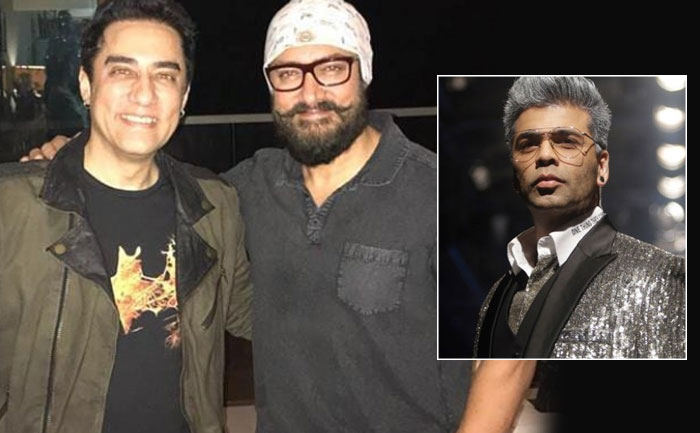 Aamir Khan, Faissal Khan and Karan Johar