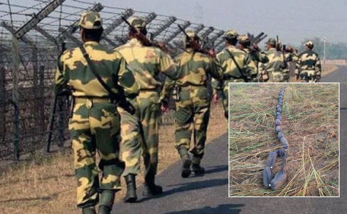 bsf foils pakistan attempt smuggle drugs arms