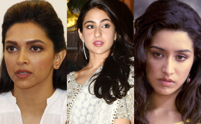 Deepika Padukone, Sara Ali Khan and Shraddha Kapoor