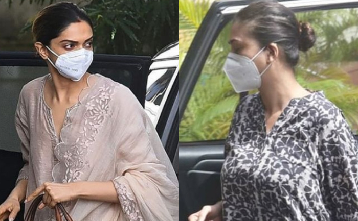 Deepika Padukone and Karishma Prakash