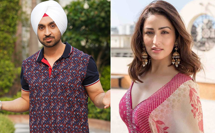 Diljit Dosanjh and Yami Gautam