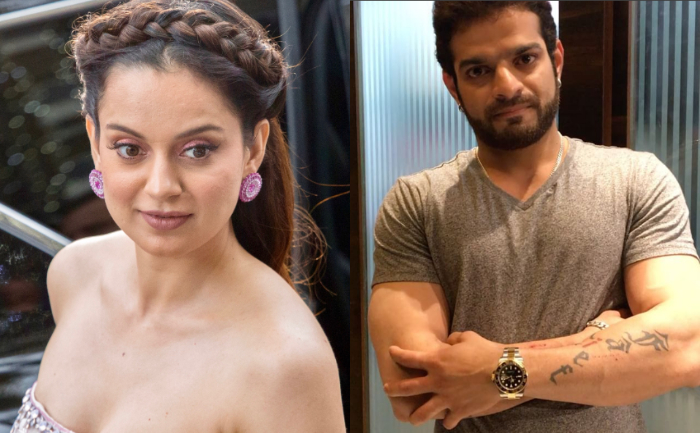 Kangana Ranaut and Karan Patel