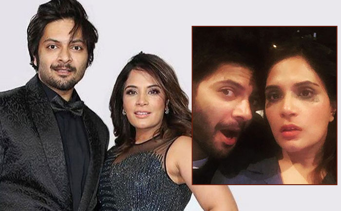 Ali Fazal and Richa Chadha