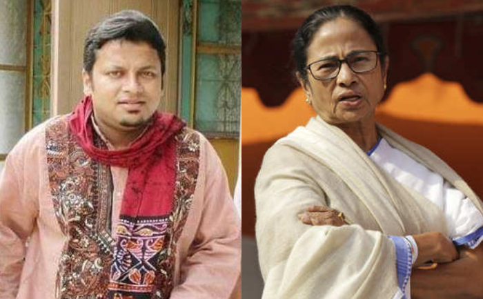 Anupam Hazra and Mamata Banerjee