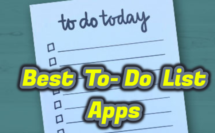 Best To Do List Apps