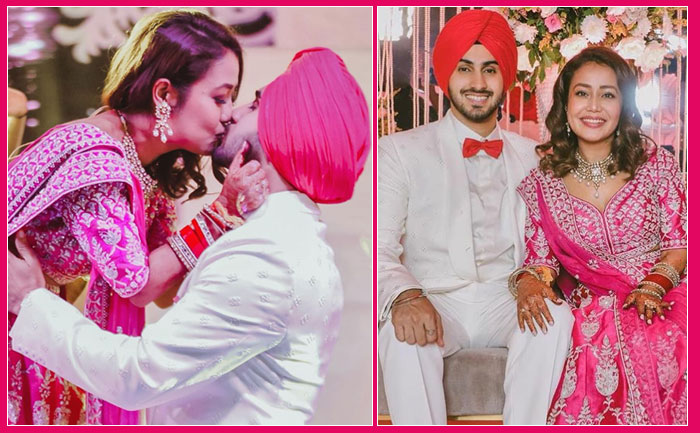 Neha Kakkar-Rohanpreet Singh Kiss