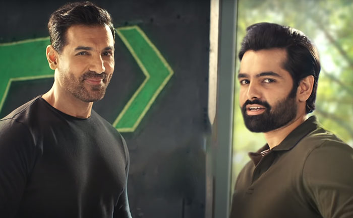 ram potheneni john abraham garnier ad