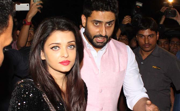 Aishwarya Rai and Abhishek Bachchan-Karwa Chauth