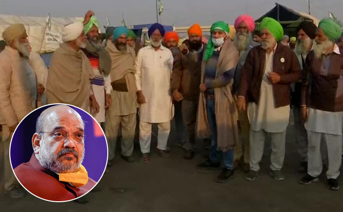 farmers amit shah