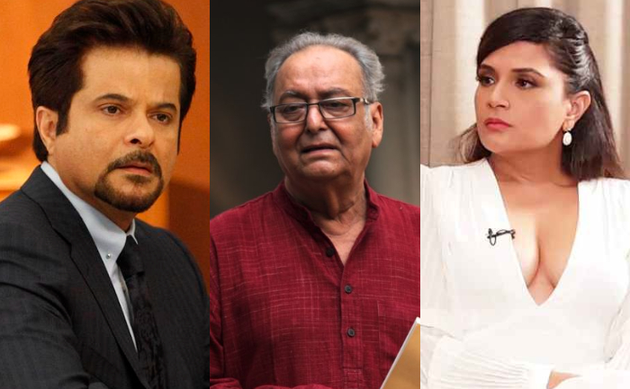 Anil Kapoor, Soumitra Chatterjee and Richa Chaddha -
