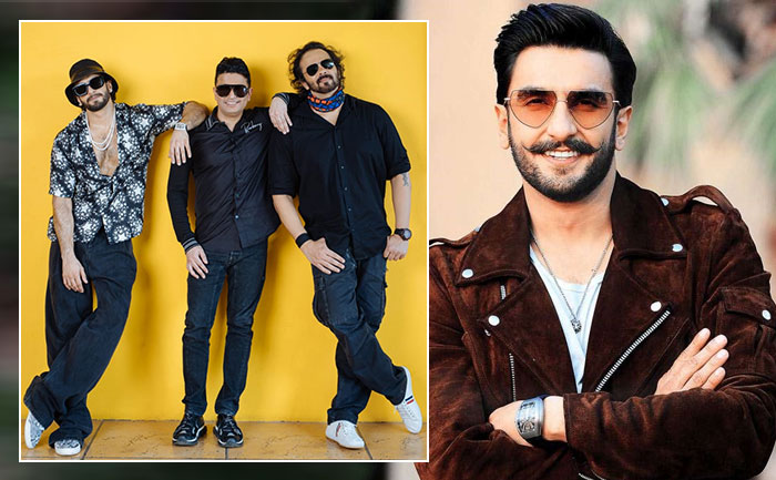 Ranveer Singh -Rohit Shett and Bhushan Kumar- Cirkus