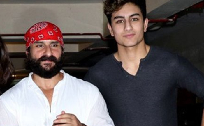 Saif Ali Khan and Ibrahim Ali Khan Bollywood Debut