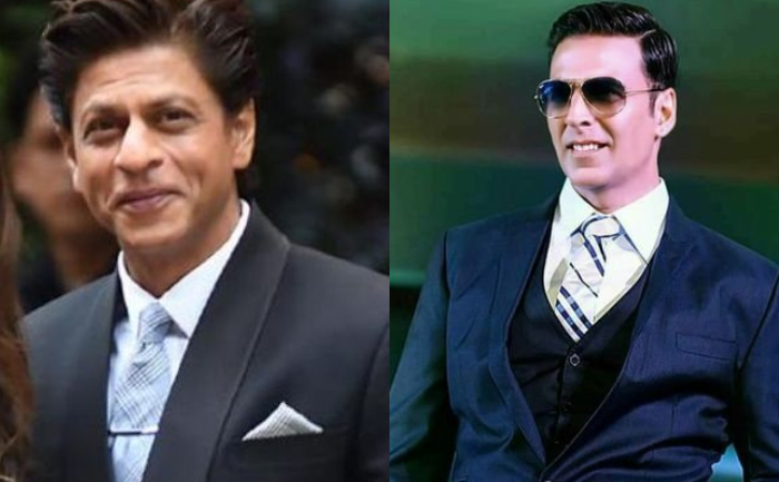 Shah Rukh Khan and Akshay Kumar
