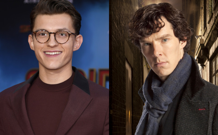 Tom Holland and Benedict Cumberbatch -Spider-Man 3 Atlanta