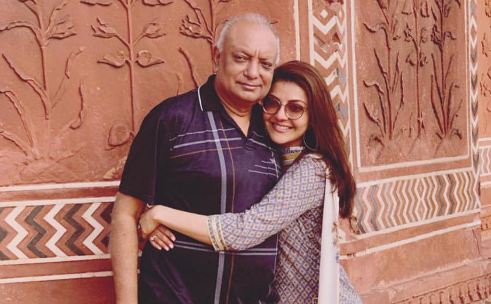 Kajal Aggarwal-Suman Father Birthday