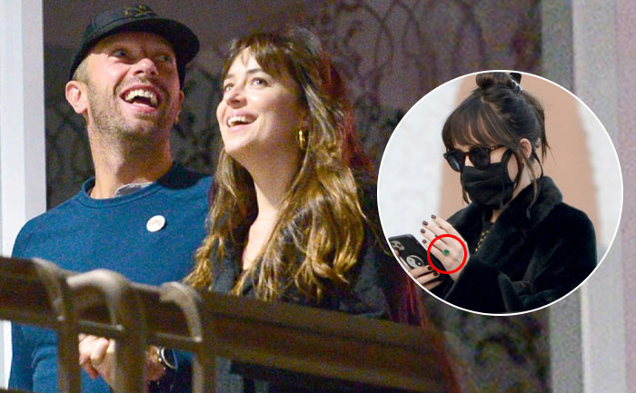 Dakota Johnson ENGAGED To Coldplay’s Chris Martin? Deets Here