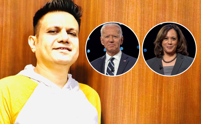 Hirav Shah Joe Biden and Kamala Harris