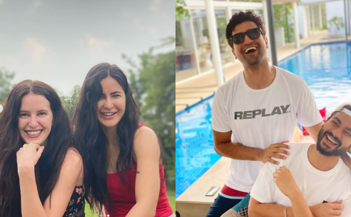 Katrina Kaif, Isabelle Kaif, Vicky Kaushal and Sunny Kaushal-New Years Celebrations