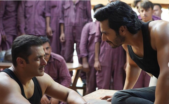 Salman Khan and Varun-Antim Song