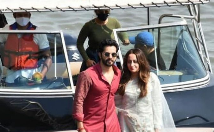 Varun Dhawan and Natasha Dalal Come Back Mumbai Alibaug Wedding
