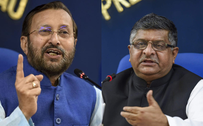 Press Conference Highlights Prakash Javadekar and Ravi Shankar Prasad Social Media OTT Platforms