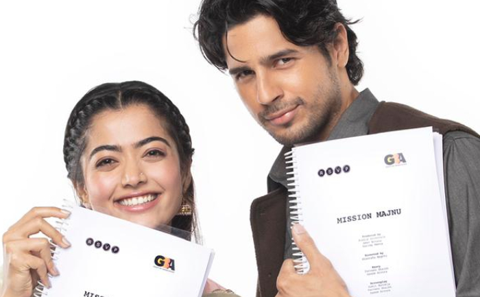 Rashmika Mandanna, Sidharth Malhotra Mission Majnu Star Cast Shoots