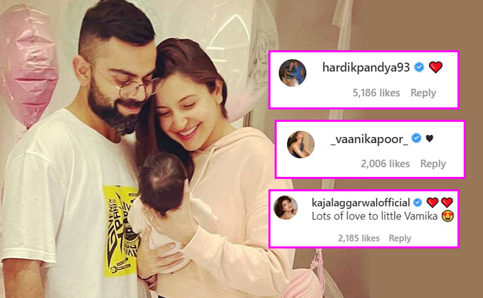Virat Kohli and Anushka Sharma Baby Vamika