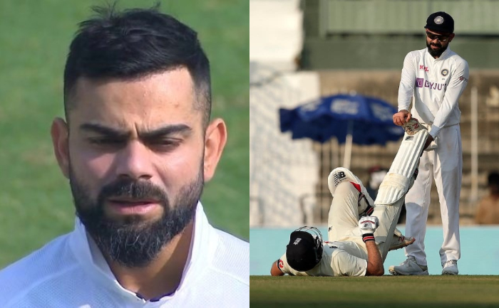 Virat Kohli and Joe Root Test Match India England