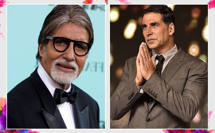 Holi 2021 celebrations, Amitabh Bachchan, Akshay Kumar, Holi wishes