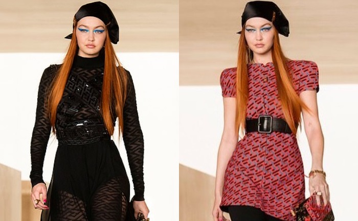 Gigi Hadid, Versace Fall,