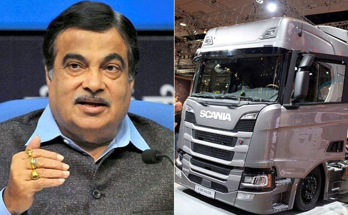 nitin gadkari denies bribery charges scania bus row