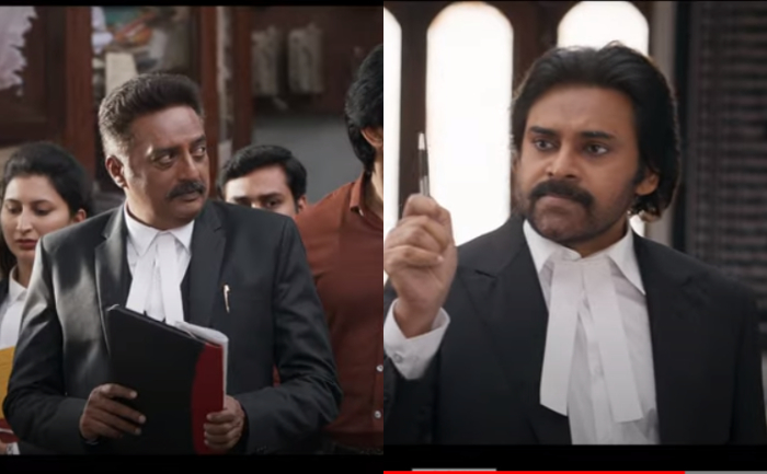 Vakeel Saab Trailer, Prakash Raj, Pawan Kalyan, Pink movie remake