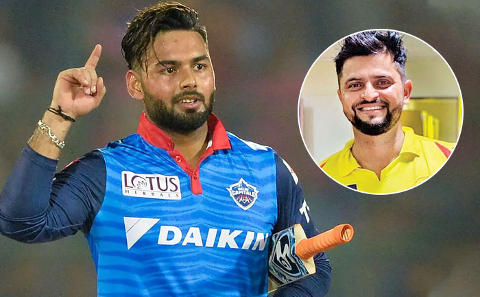 rishabh pant dc captain suresh raina reacts