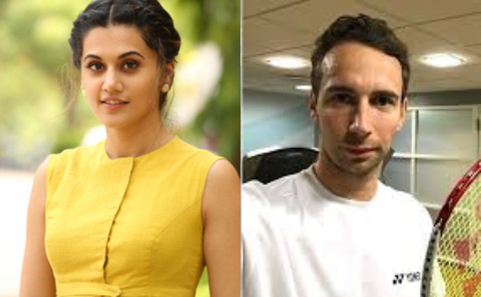 Taapsee Pannu, Mathias Boe, Anurag Kashyap IT Raid