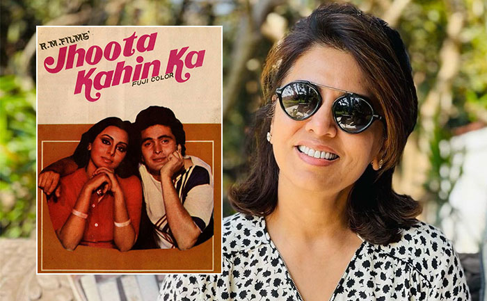 Neetu Kapoor, Rishi Kapoor, Jhootha Kahin Ka